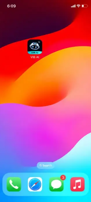 VIB AI on Home Screen